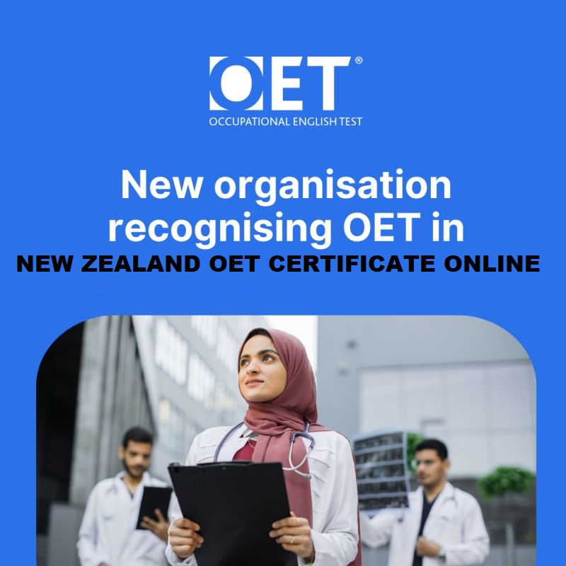 Buy OET Certificate Online without taking an Exam